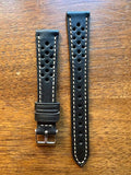 Bracelet Rallye Prestige en cuir noir