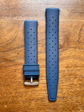 Bracelet tropical rubber bleu navy