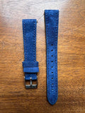 Bracelet Minimal Suédé bleu saphir - Vinty Watches