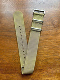 Bracelet NATO en nylon tissé kaki - Vinty Watches