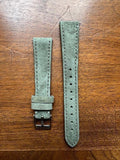 Bracelet Minimal Suédé vert amande - Vinty Watches