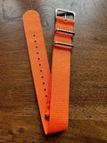 Bracelet NATO en nylon balistique orange - Vinty Watches