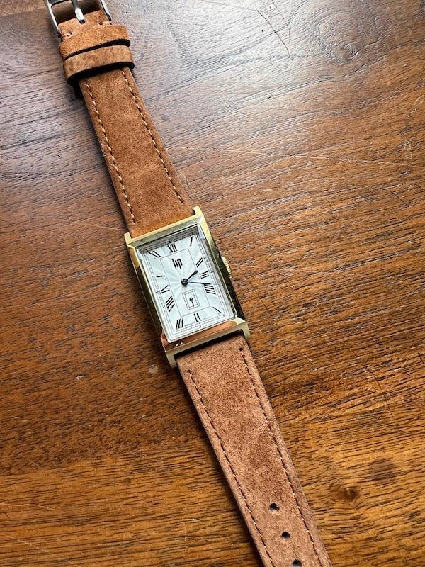 Bracelet Minimal Suédé noisette - Vinty Watches