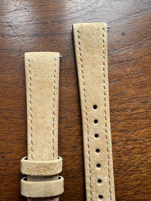 Bracelet Minimal Suédé beige clair