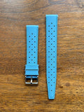 Bracelet tropical silicone bleu ardoise - Vinty Watches