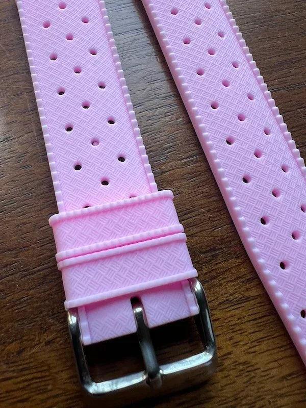 Bracelet tropical silicone rose - Vinty Watches