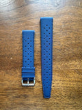 Bracelet tropical silicone bleu abysse - Vinty Watches