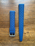 Bracelet tropical silicone bleu abysse - Vinty Watches