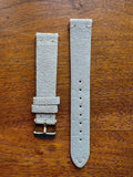 Bracelet Vintage Suédé gris clair - Vinty Watches