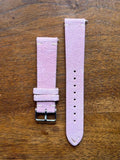 Bracelet Vintage Suédé rose clair - Vinty Watches