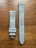 Bracelet Vintage Suédé gris moyen - Vinty Watches