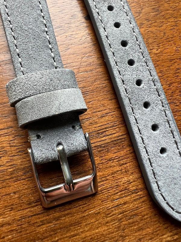 Bracelet Minimal Suédé gris - Vinty Watches