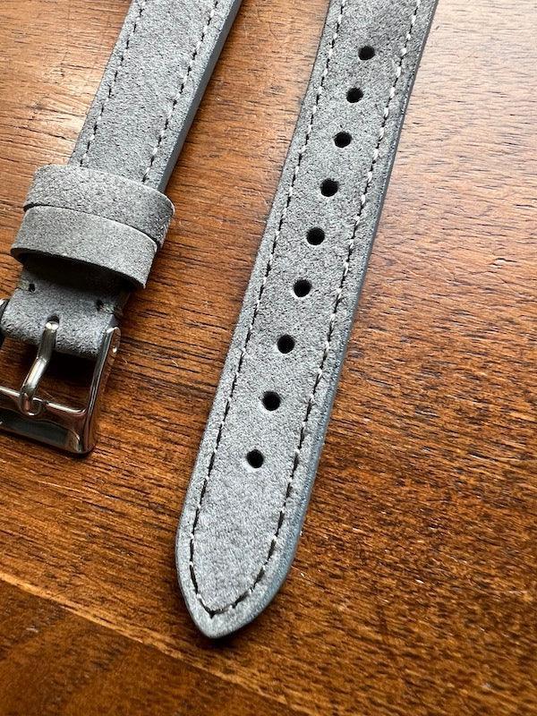 Bracelet Minimal Suédé gris - Vinty Watches