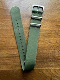 Bracelet NATO en nylon balistique vert