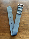 Bracelet NATO en nylon balistique gris clair