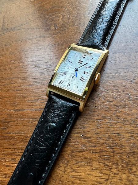 Bracelet Eclat en simili-cuir façon autruche noir