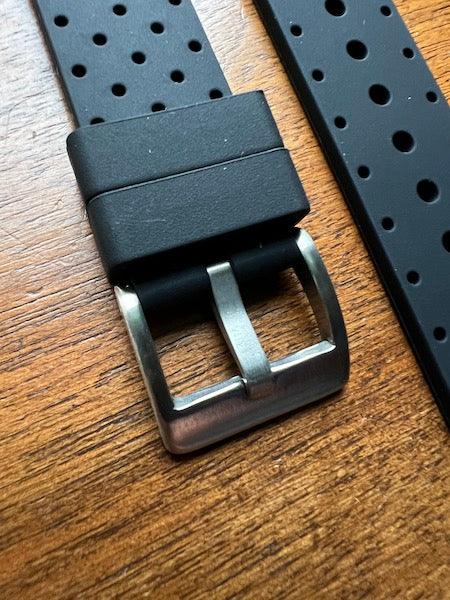 Bracelet plongeuse en silicone noir